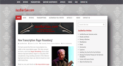 Desktop Screenshot of jazzbarisax.com